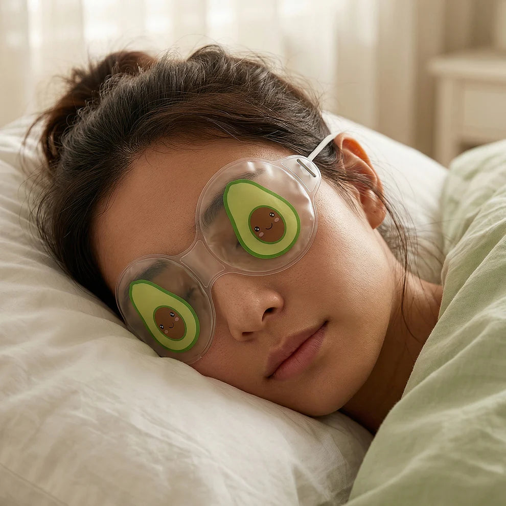 Reusable Eye Cooling Gel Eye Mask (1 Pair, Mix Gel Mask)